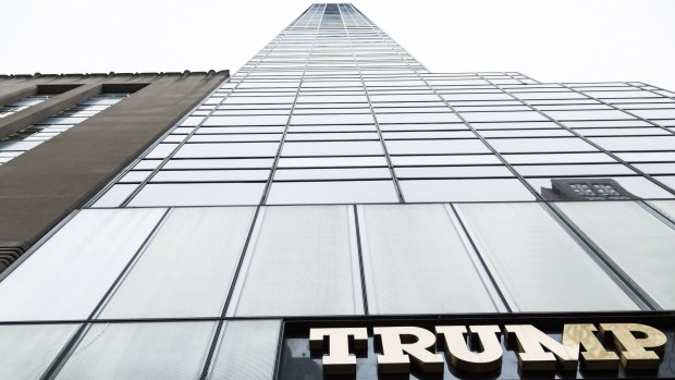 Trump Tower on Fifth Avenue in Manhattan.
