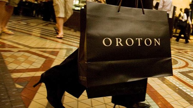 Oroton's share price has halved, but the directors are buying in.