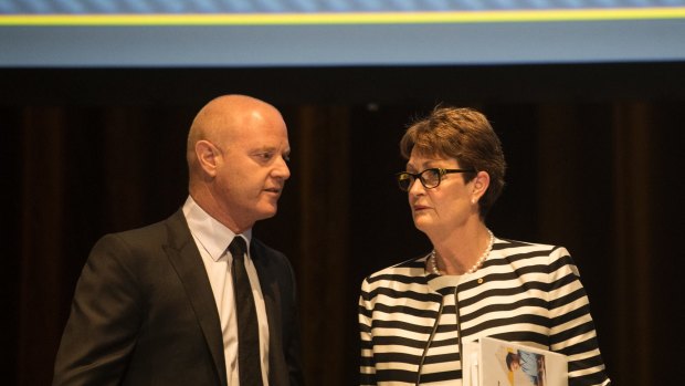 Comyn will replace outgoing chief Ian Narev (pictured) on April 9. 