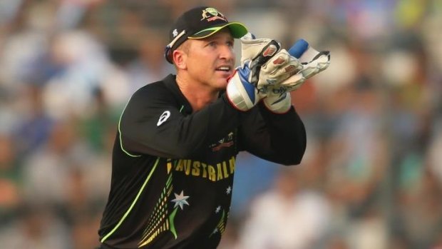 Next in line: Brad Haddin could lead Australia in the upcoming Test series against Pakistan.