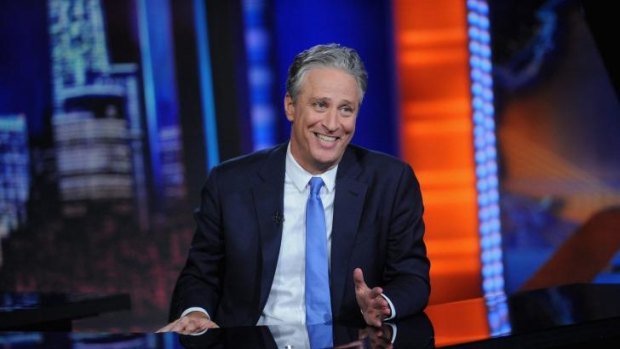 Jon Stewart hosts his final show #JonVoyage on August 6 in New York. 