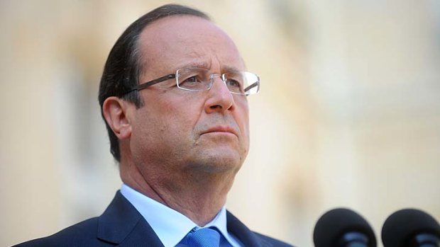 "France is ready": French President Francois Hollande.