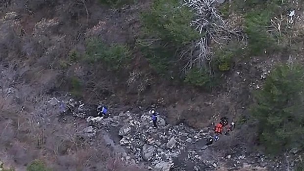 The Germanwings A320 crashed in a remote section of the French Alps.