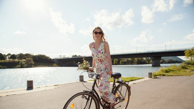 塔克:自行车是一个实用的维也纳的生活方式的一部分。