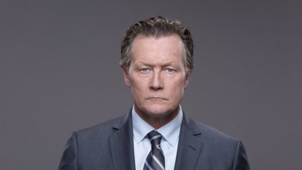 Intense role: Robert Patrick as Agent Cabe Gallo in <i>Scorpion</i>.