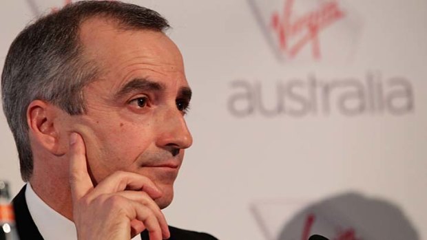 Striking back: Virgin Australia chief John Borghetti.