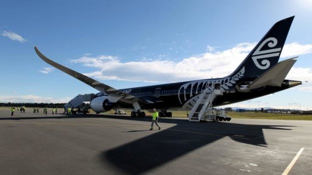 The experienced Air New Zealand pilot was learning how to fly the new Dreamliner.