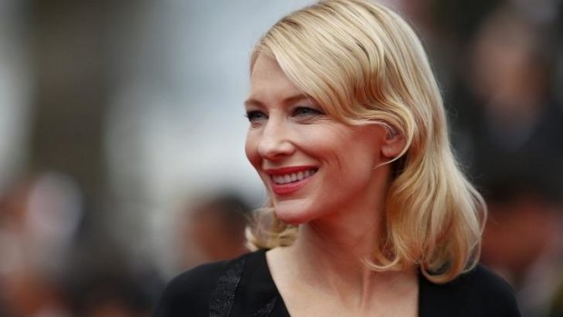 Soon to be honoured: Cate Blanchett.