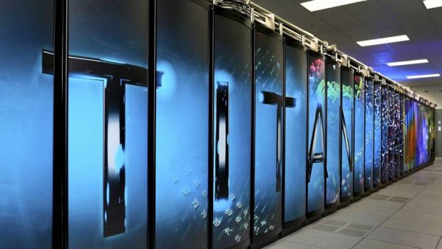 The US Oak Ridge National Laboratory's Titan supercomputer, seen here in an undated handout picture, has been named the world's fastest supercomputer in the latest Top 500 computer ranking list.  Titan is a Cray XK7 system which achieved 17.59 Petaflops/second (quadrillions of calculations per second).