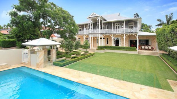 An Ascot mansion currently for sale.