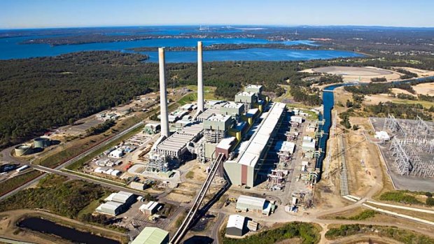 Sold: An aerial view of Eraring Power Station.