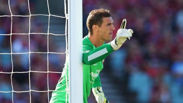 Wanderers goalkeeper Ante Covic is defying Father Time.