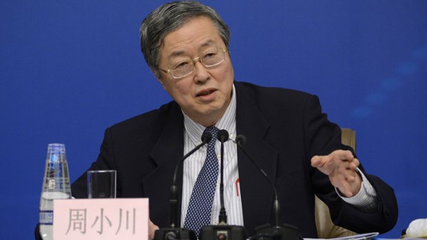 Governor of the People's Bank of China, Zhou Xiaochuan.