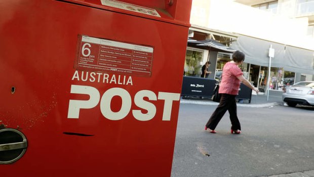 In the red: The mail service will lose $350 million.