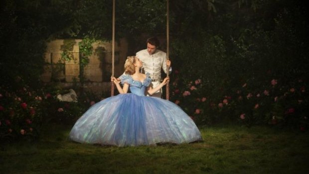 Lily James is Cinderella and Richard Madden is the Prince in Disney's live-action Cinderella. 