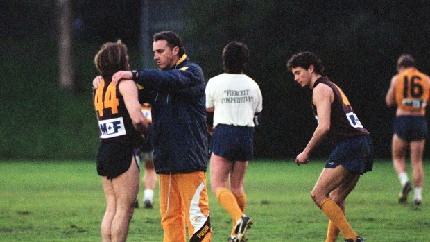 Ken Judge at a training session.