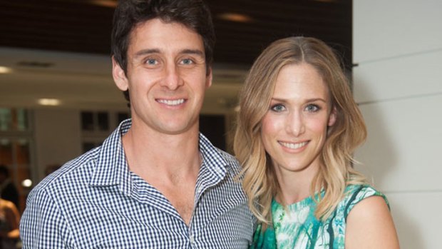 Andrew Embley made a rare social appearance, with wife Rayne, at the Solid Gold Diamonds CBD store launch last week.