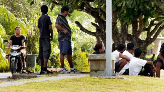 Depressed: Single men on Nauru have threatened suicide to protest their treatment.