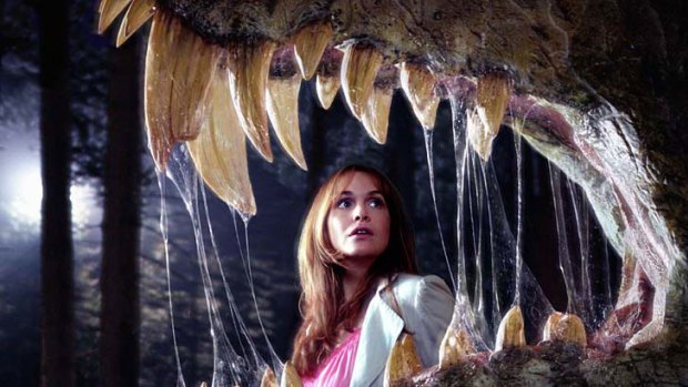 Back for a fourth series ... Lucy Brown in <i>Primeval</i>.