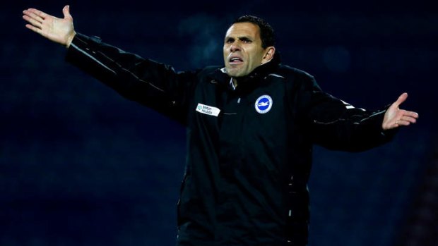 Gus Poyet took over at Brighton in 2009.