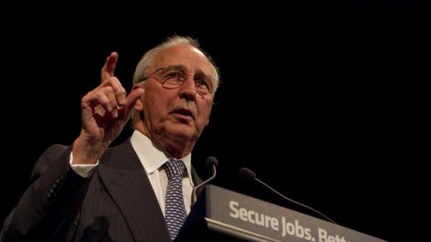 Home advantage ... Paul Keating wants banks to tap super funds.