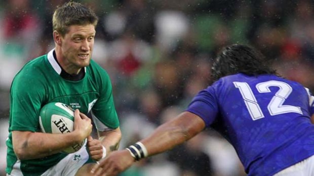 Ronan O'Gara will be on the bench against the All Blacks.