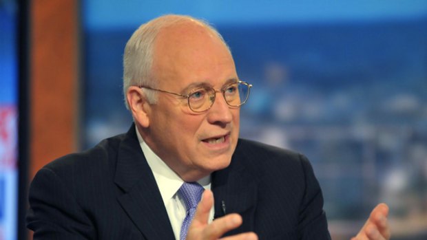 Dick Cheney on CNN defending the Bush policies.