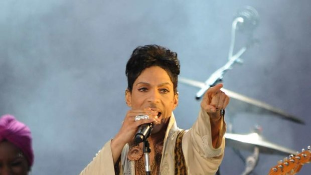 Prince performs at the Hop Farm Festival at The Hop Farm on July 3, 2011 in Paddock Wood, England.