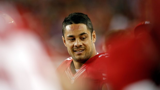 Big adventure ahead: Jarryd Hayne.