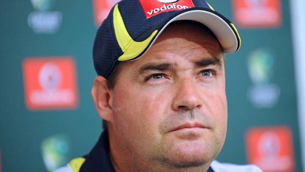 "I think we've been a bit submissive" ... Australia coach, Mickey Arthur.