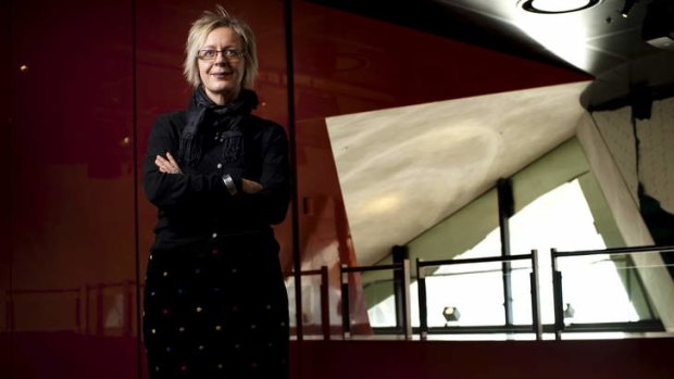 Arts Centre Melbourne chief executive officer Judith Isherwood in the refurbish Hamer Hall.