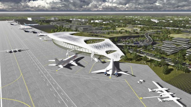 Houston's proposed facility would be located at Ellington Airport, the current home to the Houston area's military and NASA flights.