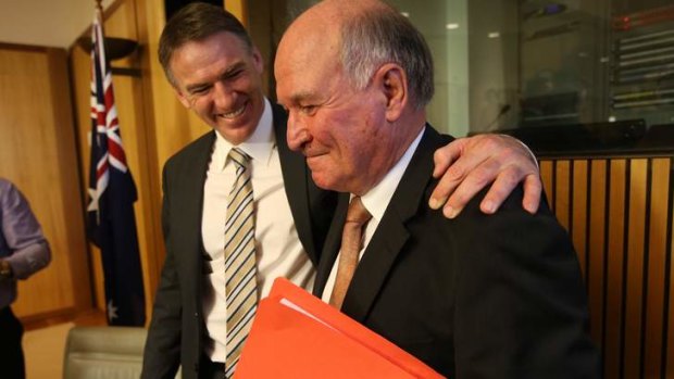 Independents Tony Windsor and Rob Oakeshott are retiring at the election, but signalled they are not supportoing Kevin Rudd.