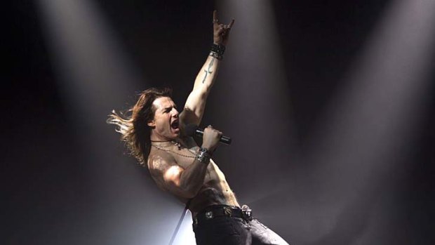 Tom Cruise as Stacee Jaxx in <em>Rock of Ages</em>.