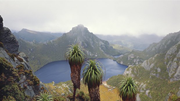 Lake Oberon, Western Arthur Range, south west Tasmania, 1988.