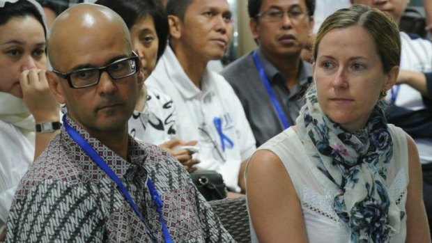 Neil Bantleman, his wife Tracy Bantleman, pictured here the day he was taken into police custody on July 14, 2014.