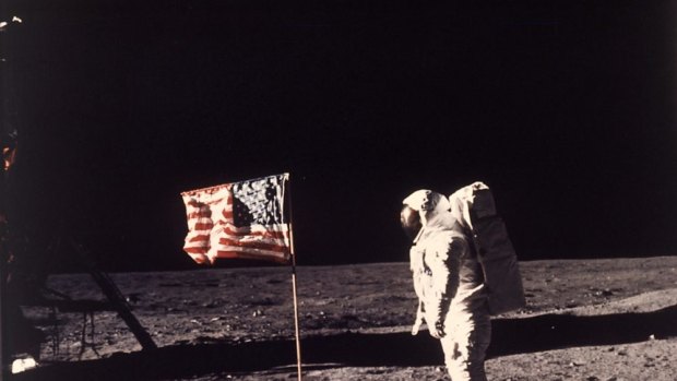 27 per cent of Americans believe the moon landing was staged.
