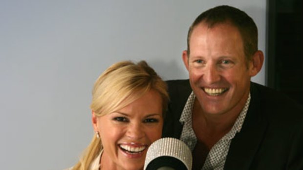 Baby-making? Sonia Kruger and Todd McKenney.