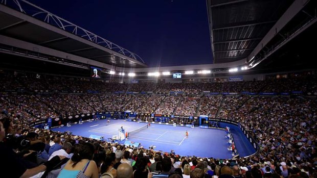 A large number of Rod Laver Arena patrons turned on Rafael Nadal after he took an injury timeout during the men's final.