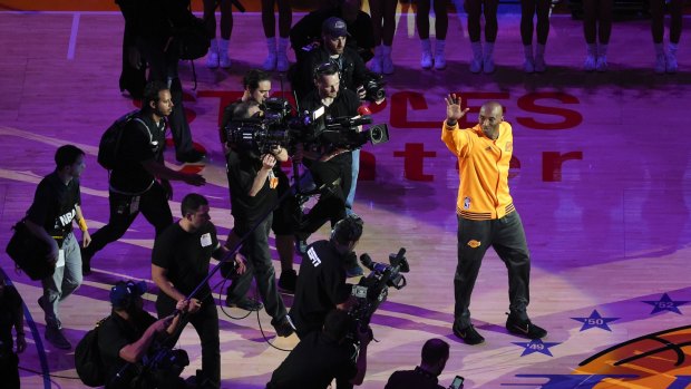Mamba out: Los Angeles Lakers veteran Kobe Bryant says farewell.