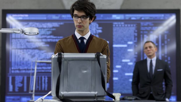 Ben Wishaw as the new generation Q in <i>Skyfall</i>.