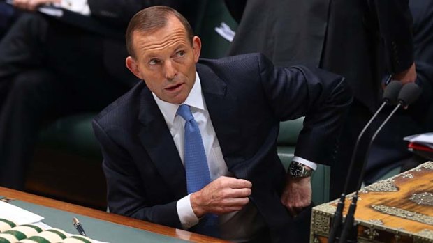 Prime Minister Tony Abbott: Paid for his own flights.