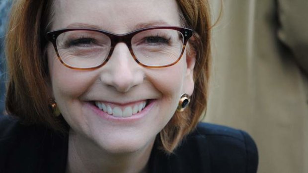 The portrait of Julia Gillard to hang at Old Parliament House's Museum of Australian Democracy.