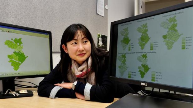 Urban planning academic Hitomi Nakanishi's research combines objective and subjective indicators.