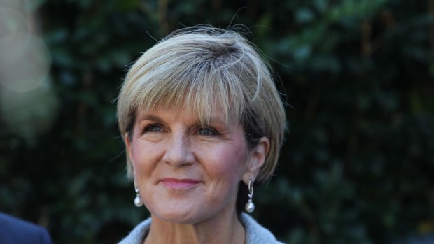 Foreign Affairs Minister Julie Bishop has given her backing to the university course.