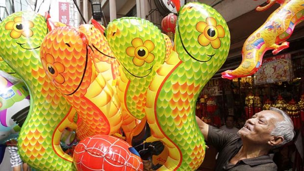 A year of transformation ... Chinese astrologers say the year of the snake will be marked by momentous global events.