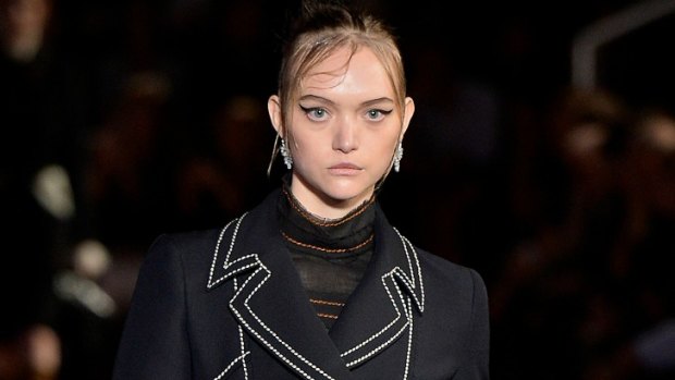 Gemma Ward surprised the fashion world with her modelling comeback at the Prada spring/summer '15 show in Milan.