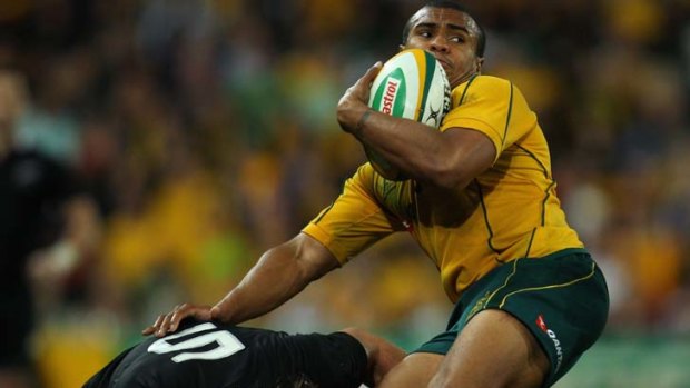 Elusive ... Will Genia one of many standout Wallaby players last night.