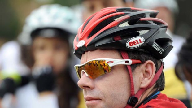 Tour de France winner Cadel Evans.