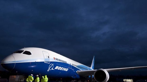 Dreamliner in blues &#8230; employees fear the work could be shifted if production cannot be ramped up sufficiently.